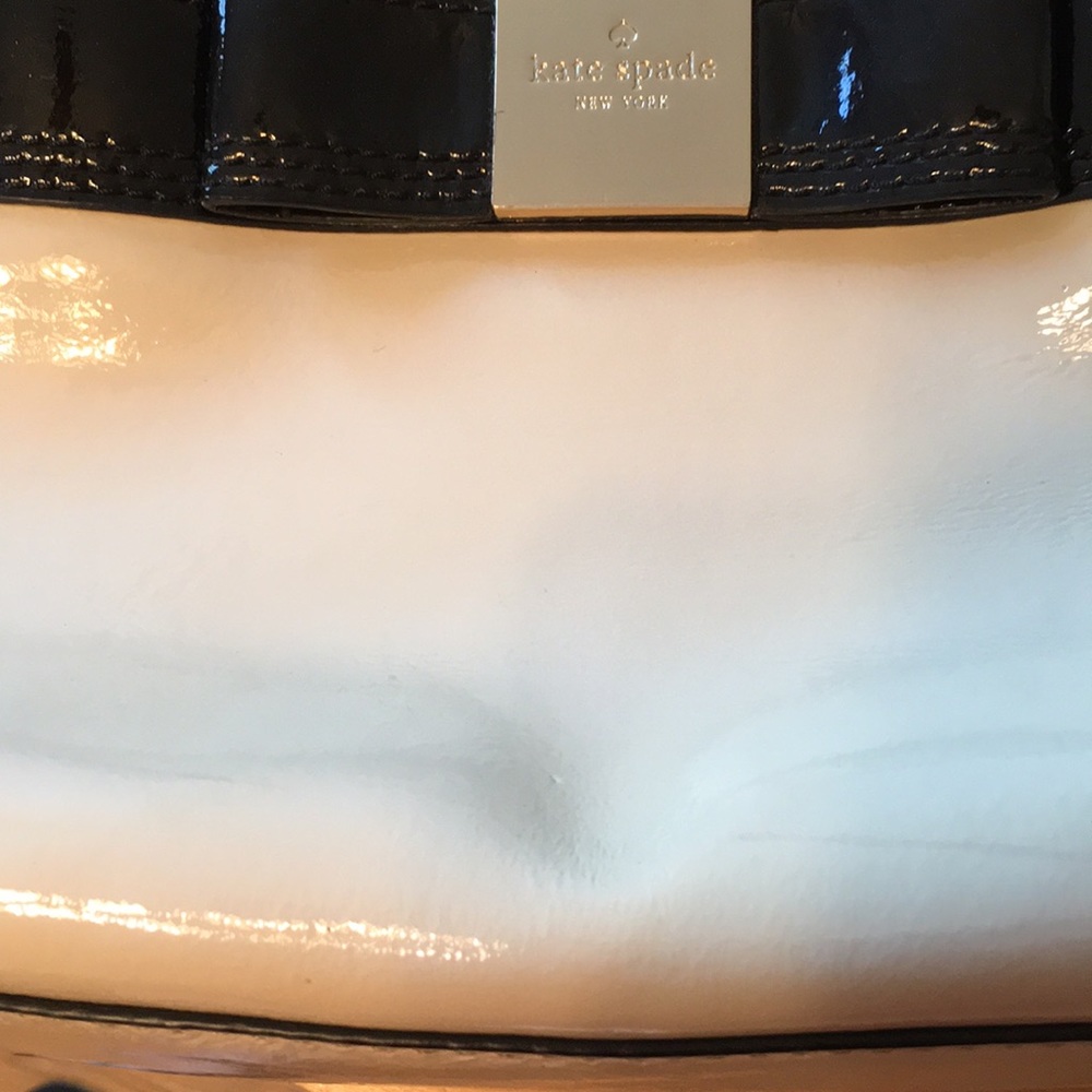 kate spade cream & black bag - Picture 10 of 13